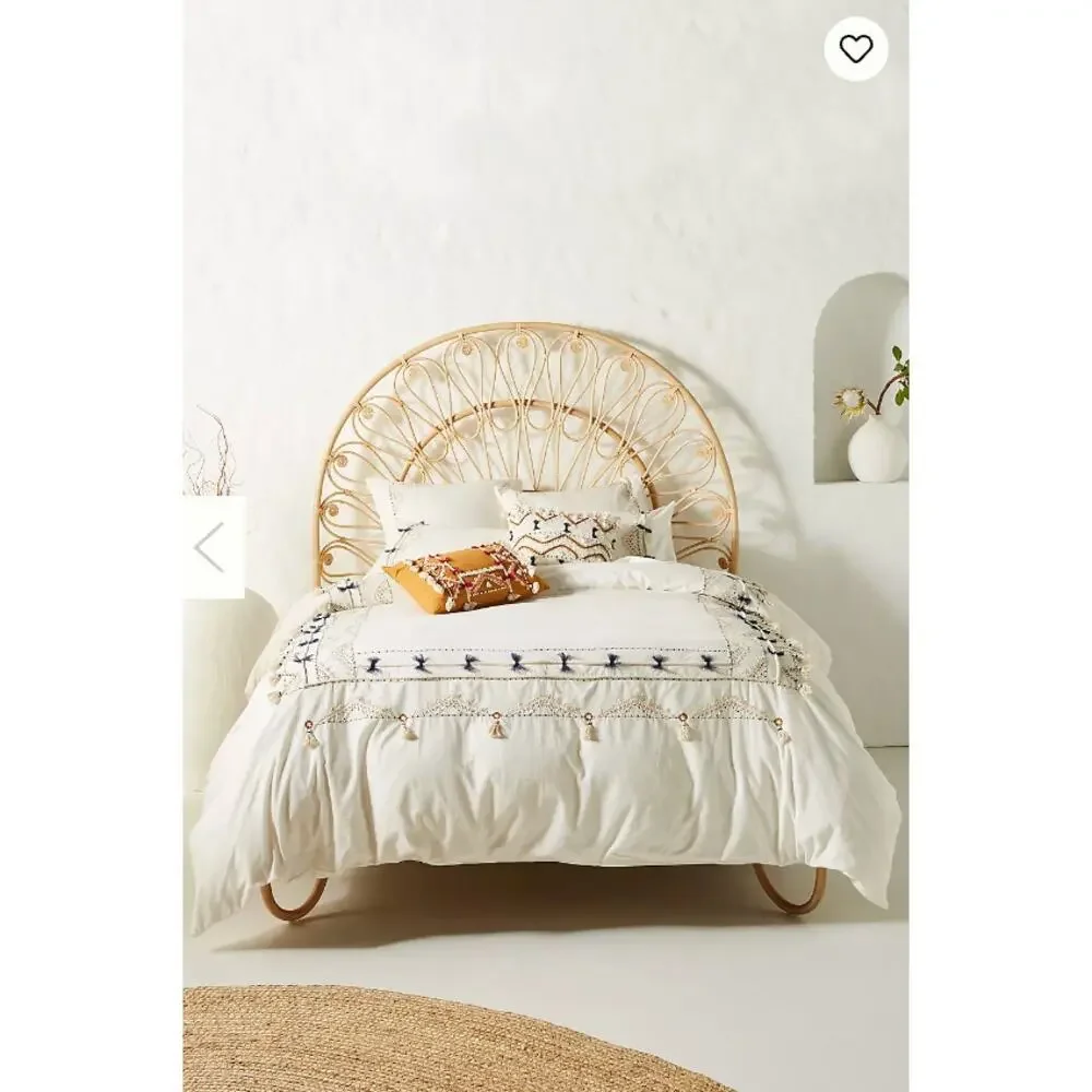 Anthropologie Vineet Bahl Embroidered Romula Duvet Cover Twin
